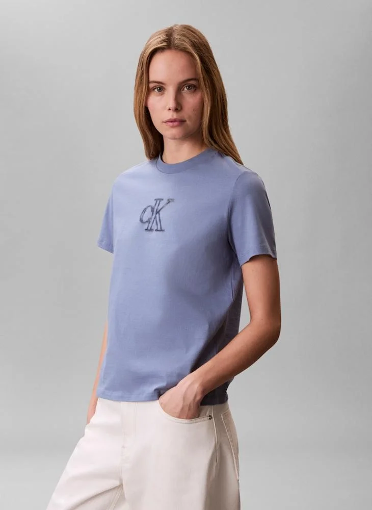 Calvin Klein Jeans Graphic Crew Neck T-Shirt